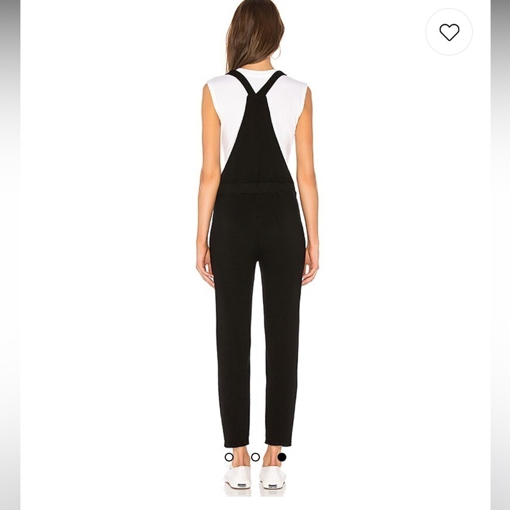 Nwt Monrow Overall With Patch Pockets in Black - Picture 2 of 7